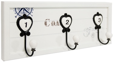 Home4you Wall Hanger Ocean White 13735
