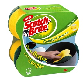 Kempinė su šveistuku Scotch-Brite, 2 vnt.