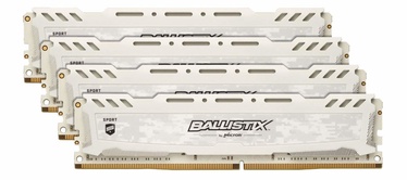 Crucial Ballistix Sport LT White 32GB 2666MHz DDR4 CL16 KIT OF 4 BLS4K8G4D26BFSC