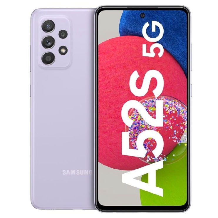 Mobilais telefons Samsung Galaxy A52s 5G, violeta, 6GB/128GB