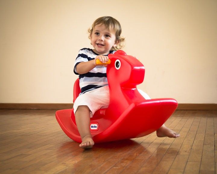 little tikes rocking horse red