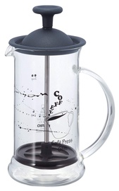 Hario Cafe Press Slim 0.24L Transparent Black