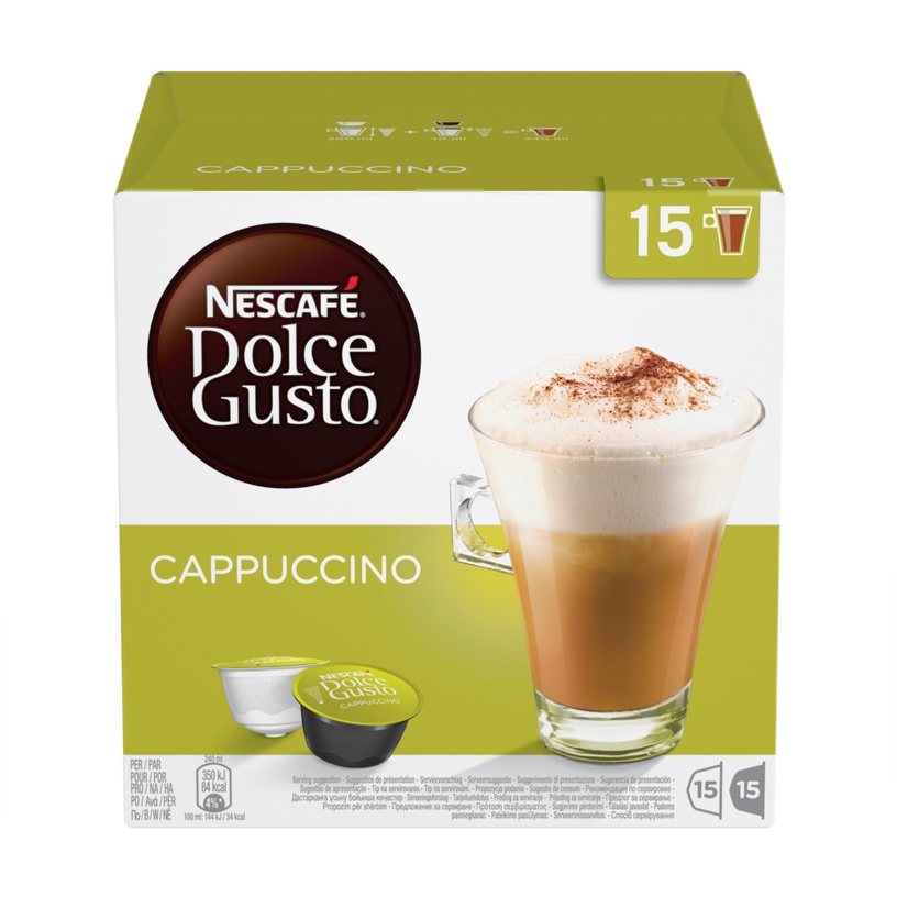 Kohvikapslid Dolce Gusto, 0.349 kg, 30 tk
