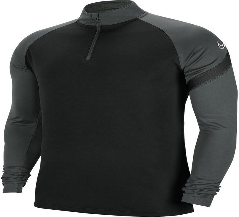 nike drill top grey