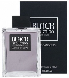 Tualetes ūdens Antonio Banderas Black Seduction, 200 ml