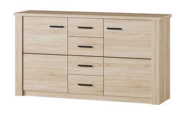 Szynaka Meble Palermo 45 Chest Of Drawers Sonoma Oak