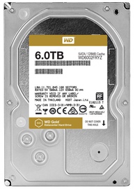 Western Digital Gold 6TB 7200RPM SATA 128MB WD6002FRYZ