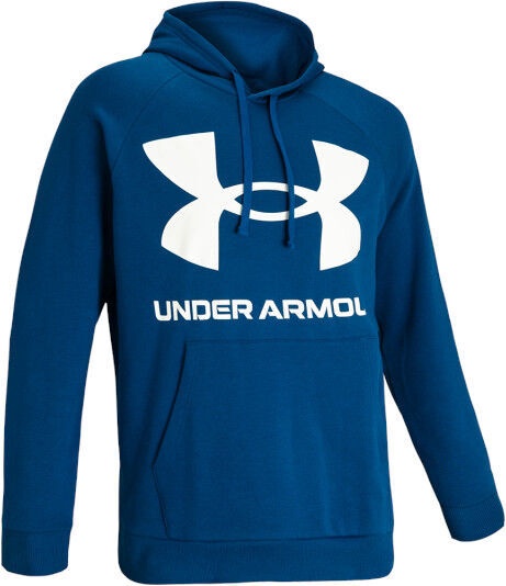 under armour big logo fleece hoodie