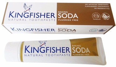 Kingfisher Toothpaste Baking Soda 100ml Fluoride Free