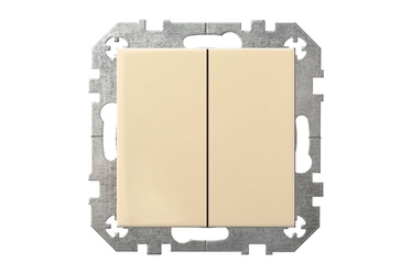 Slēdzis Liregus IP6+6 10-001-01 E/S, smilškrāsas