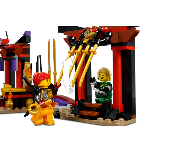 LEGO Ninjago Throne Room Showdown 70651 70651 Ksenukai.lv