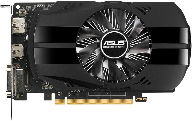 Vaizdo plokštė Asus GeForce GTX 1050 TI PCIE PH-GTX1050TI-4G, 4 GB, GDDR5