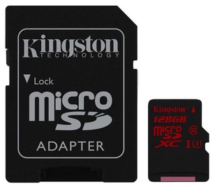 Kingston 128GB microSDHC UHS-I Class 3 + Adapter