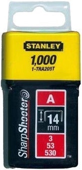 Скобки для степлера Stanley, 14 мм, металл, 1000 шт.