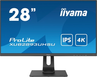 Monitors Iiyama XUB2893UHSU-B1, 28", 3 ms