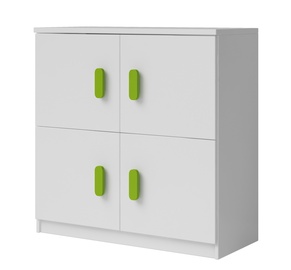 Idzczak Meble Smyk 04 4D White/Green