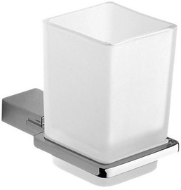 Gedy Kansas Toothbrush Holder Chrome/White 3810-13