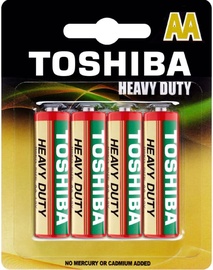 Toshiba Zn-C Battery AA x 4