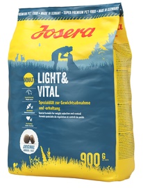 Sausā suņu barība Josera Light & Vital, mājputnu gaļa, 0.9 kg