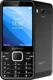 Mobiiltelefon myPhone Up, must, 64MB/64MB