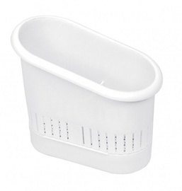 Plast Team Cutlery Canister 17.5x9.7x14.5 cm White