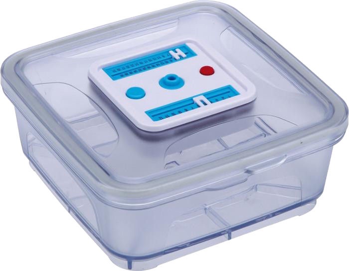 Vakuuminė maisto dėžutė Jata Hermetic Recipient BW1L, plastikas