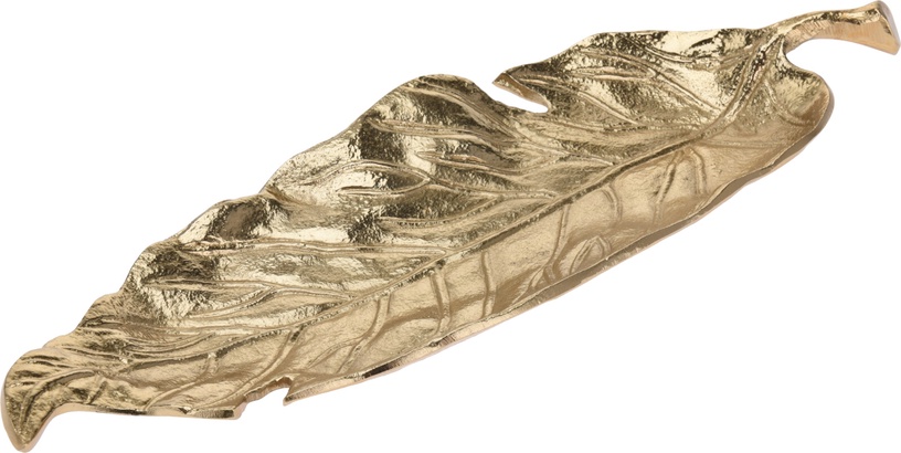Dekoratīvais trauks A98020830, 43 cm, alumīnijs, zelta
