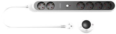 Ednet 6-Way Power Strip 84277
