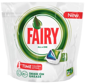 Fairy Dishwashing Tablets All In One Green 24pcs