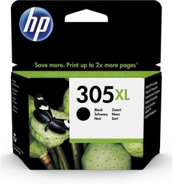 Printerikassett HP 305XL, must, 4 ml