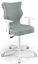Bērnu krēsls Duo Size 5 JS03, balta/pelēka, 375 mm x 1000 mm