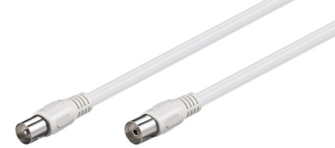 Goobay Antenna Cable Coax To Coax 1.5m White