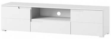 TV galds Szynaka Meble Selene 9 White, 1650x390x420 mm