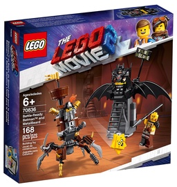 Konstruktors LEGO® The LEGO Movie Battle-Ready Batman And MetalBeard 70836 70836