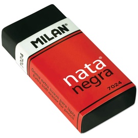 Milan Eraser 7024 Nata Negra Soft Black