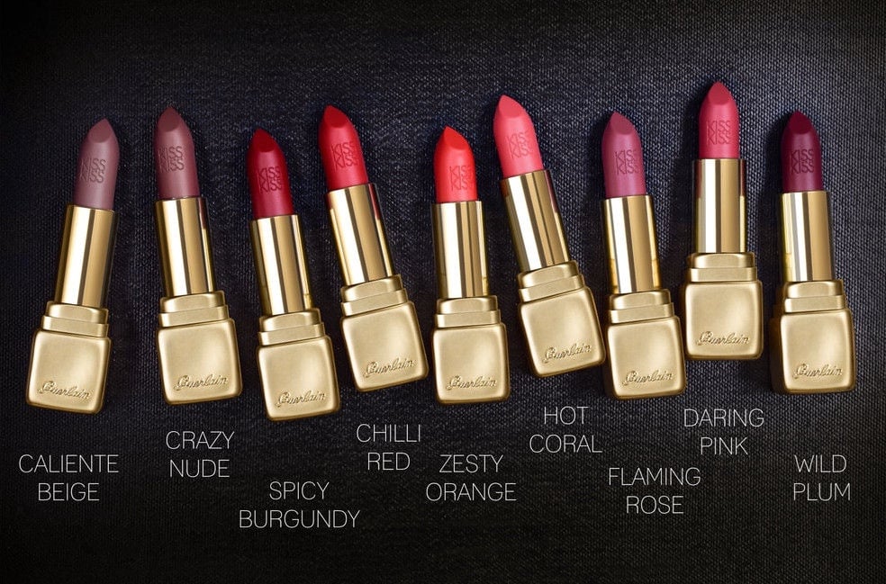 guerlain caliente beige matte lipstick