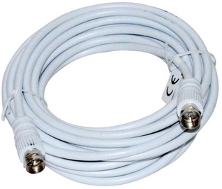 Vakoss Cable Coax to Coax White 5m