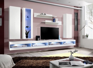 ASM Fly Q9 Living Room Wall Unit Set White
