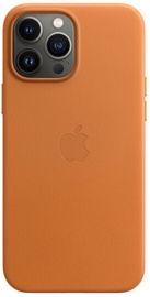 Чехол Apple iPhone 13 Pro Max Leather Case with MagSafe, коричневый