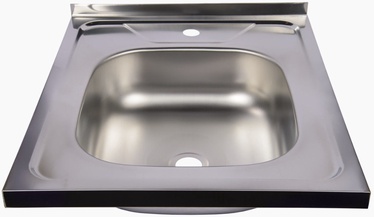 Кухонная раковина Diana, нержавеющая сталь, 600 мм x 500 мм