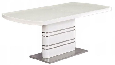 Pusdienu galds Signal Meble Modern Gucci, balta, 2400x900x760mm