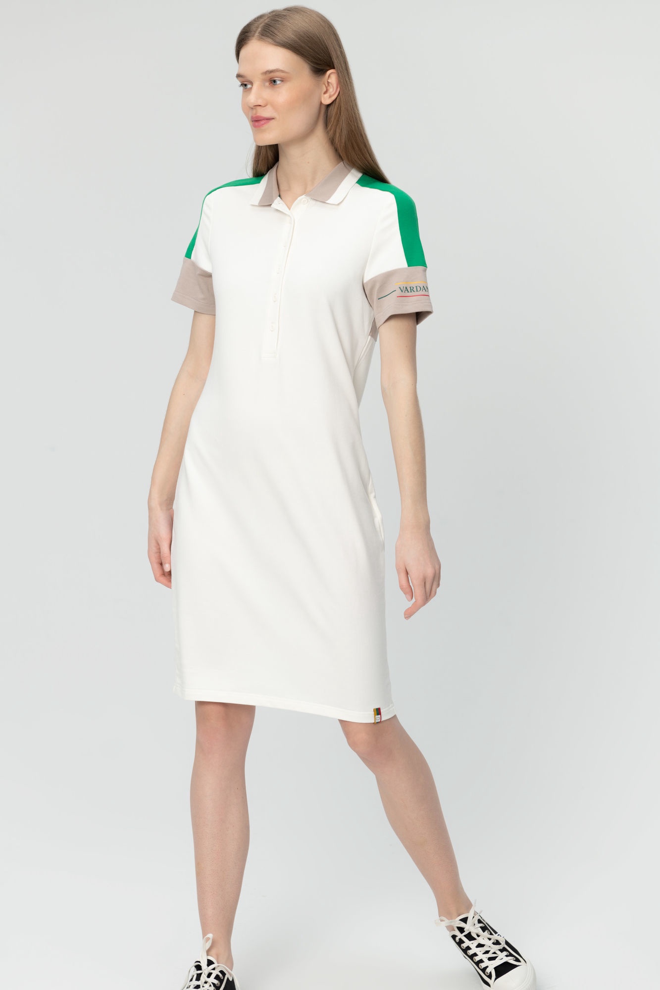 white polo dress for women