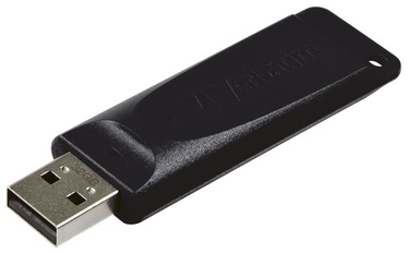 USB zibatmiņa Verbatim Slider, melna, 32 GB