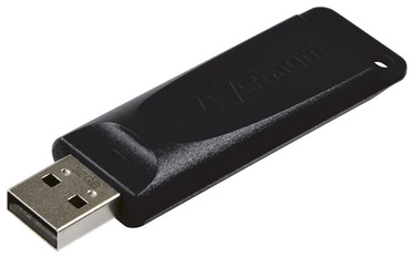 USB atmintinė Verbatim Slider, juoda, 32 GB