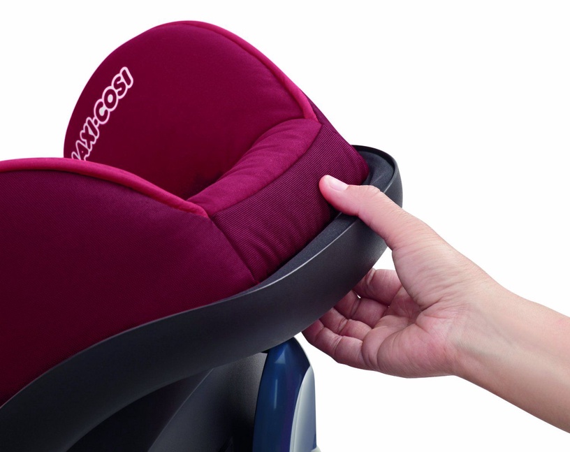 Nešiojamos autokėdutės su lopšiu Maxi-Cosi CabrioFix, raudona, 0 - 13 kg