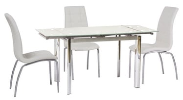 Pusdienu galds Signal Meble Modern GD-019, balta, 1500x700x760mm