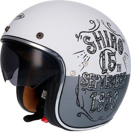 Shiro Helmet SH-235 Born Matt White S