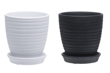 Lillepott alusega 4living, 15 cm