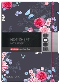 Herlitz Note Book My Book Flex A4/40+40 Ladylike Flowers
