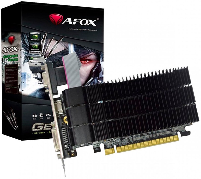 Vaizdo plokštė Afox GeForce GT 210 AF210-1024D3L5, 1 GB, GDDR3